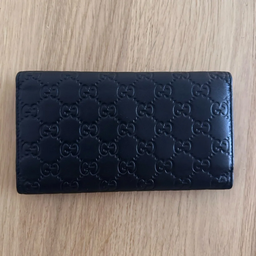 Gucci Signature Guccisissima Long flap Wallet - Picture 2 of 15
